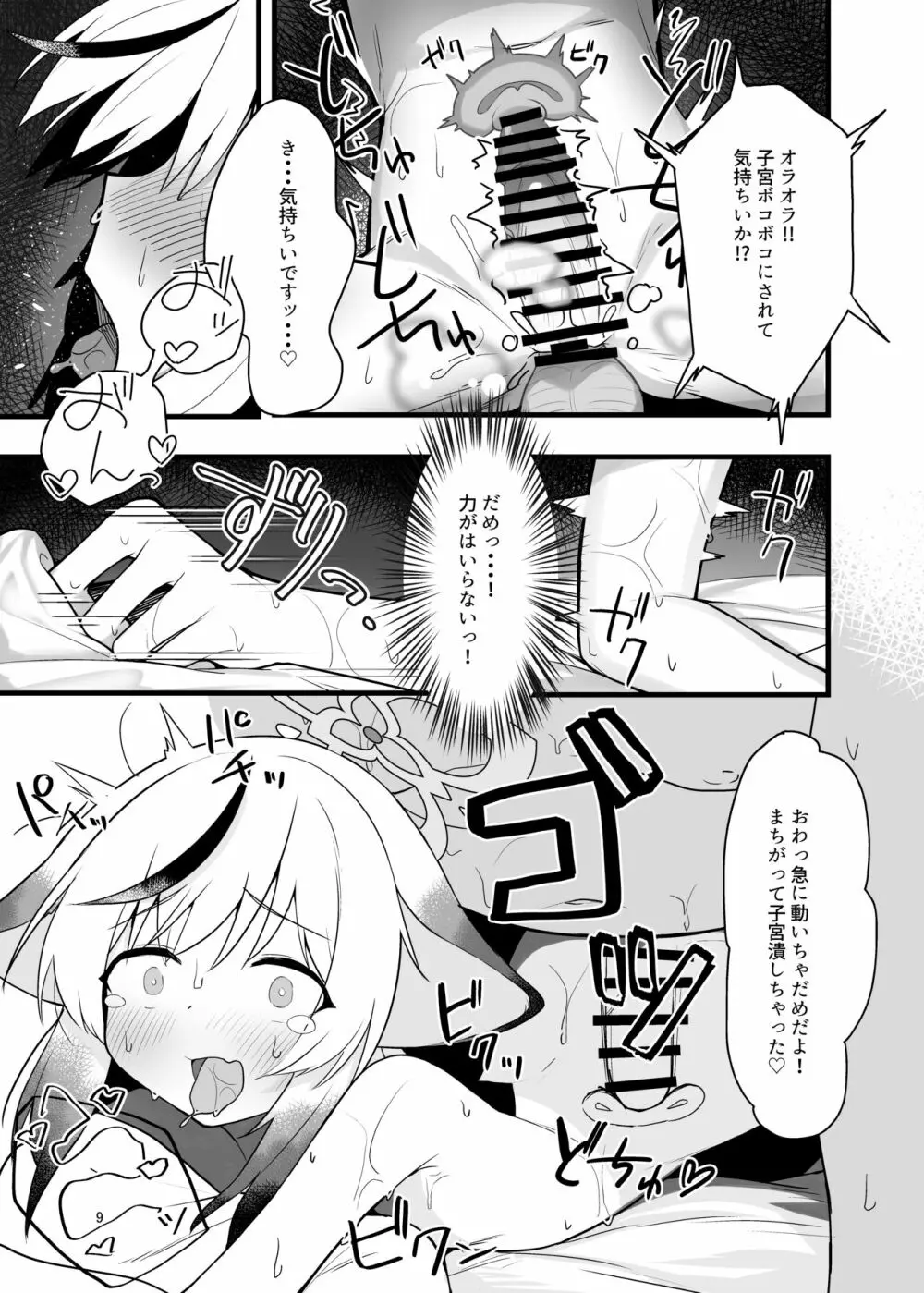 ココナちゃんドすけべブック 8ページ