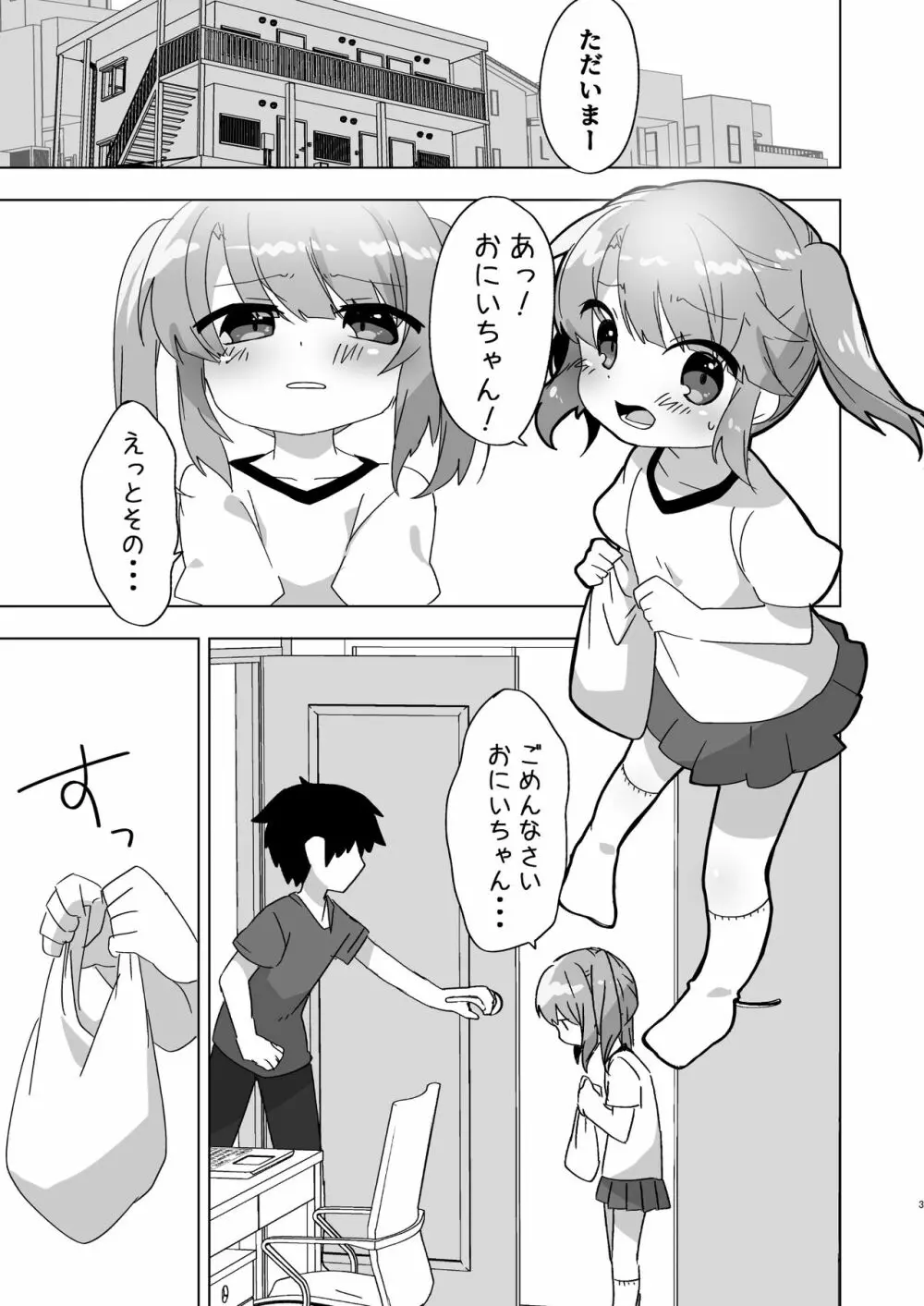 妹でも弁償はちゃんとさせなきゃね 3ページ