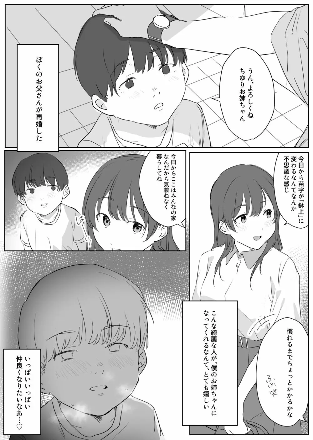 僕に、お姉ちゃんができた。 4ページ