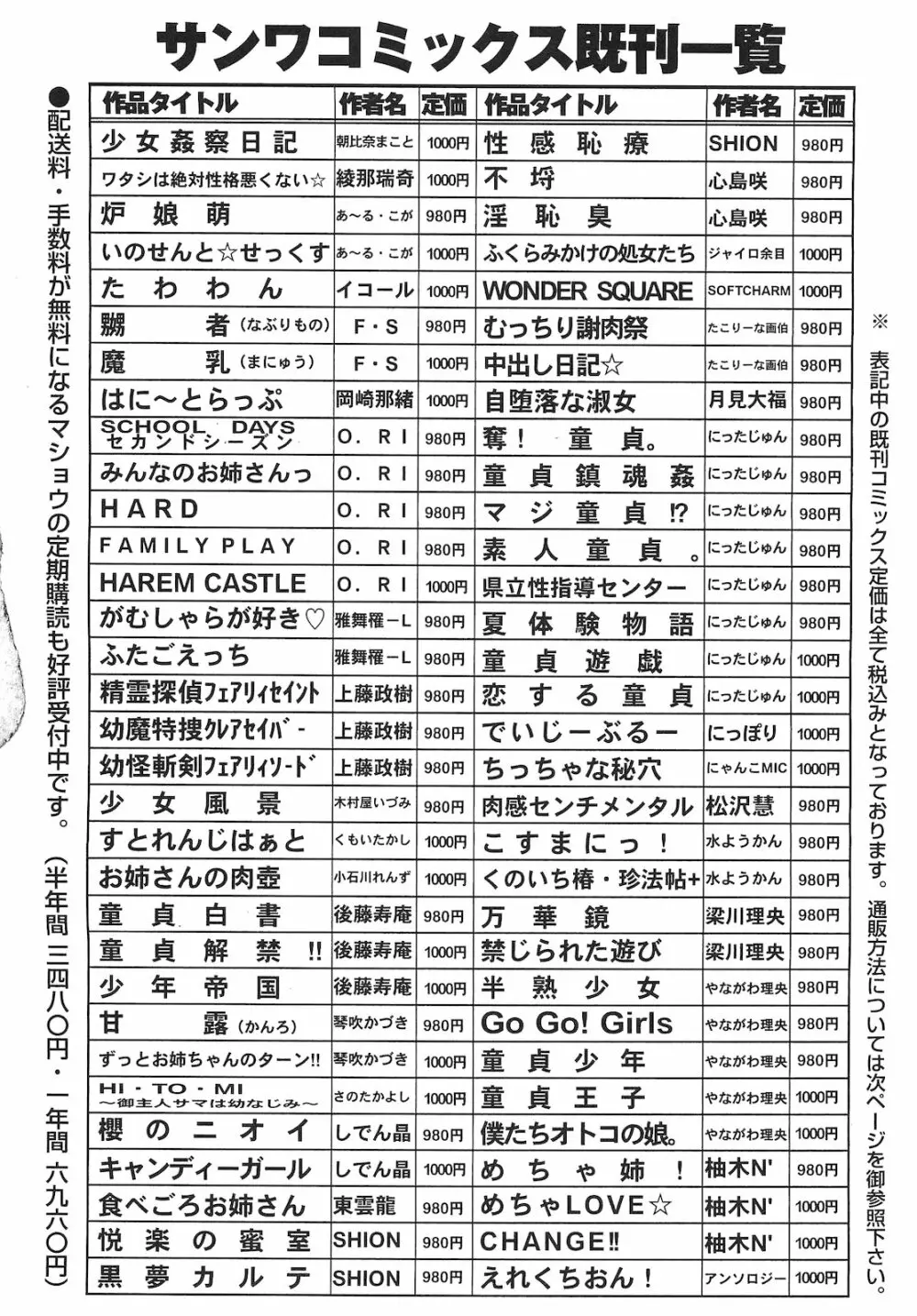 コミック・マショウ 2010年12月号 253ページ