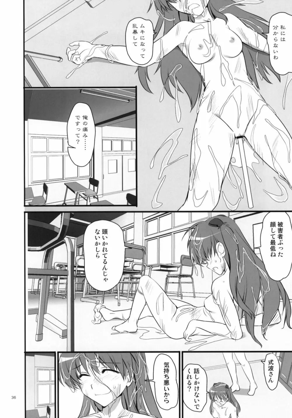 身勝手な女 35ページ