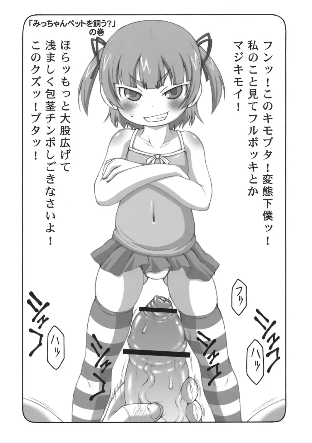 みっちゃんが好きでしょうがない本 4ページ