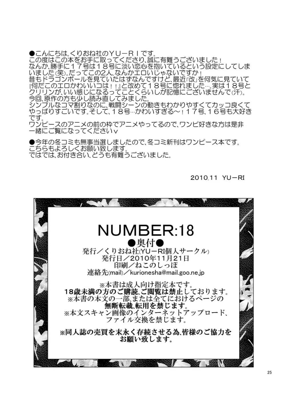 NUMBER:18 25ページ