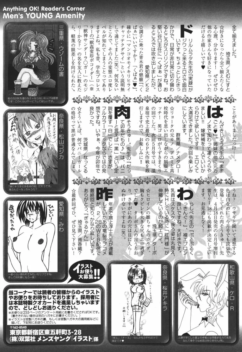 COMIC メンズヤング 2011年04月号 252ページ