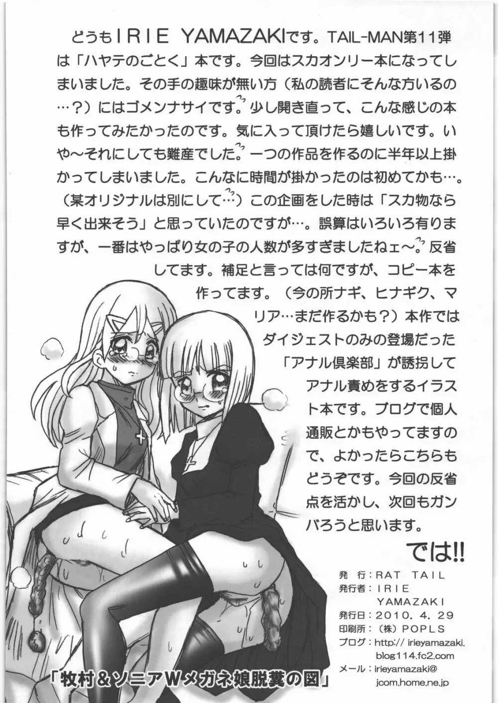 TAIL-MAN HAYATE BOOK 33ページ