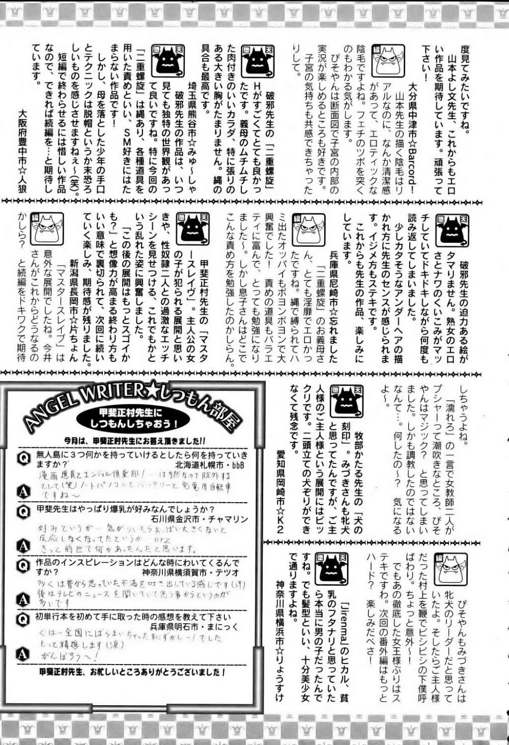 ANGEL 倶楽部 2006年4月号 415ページ