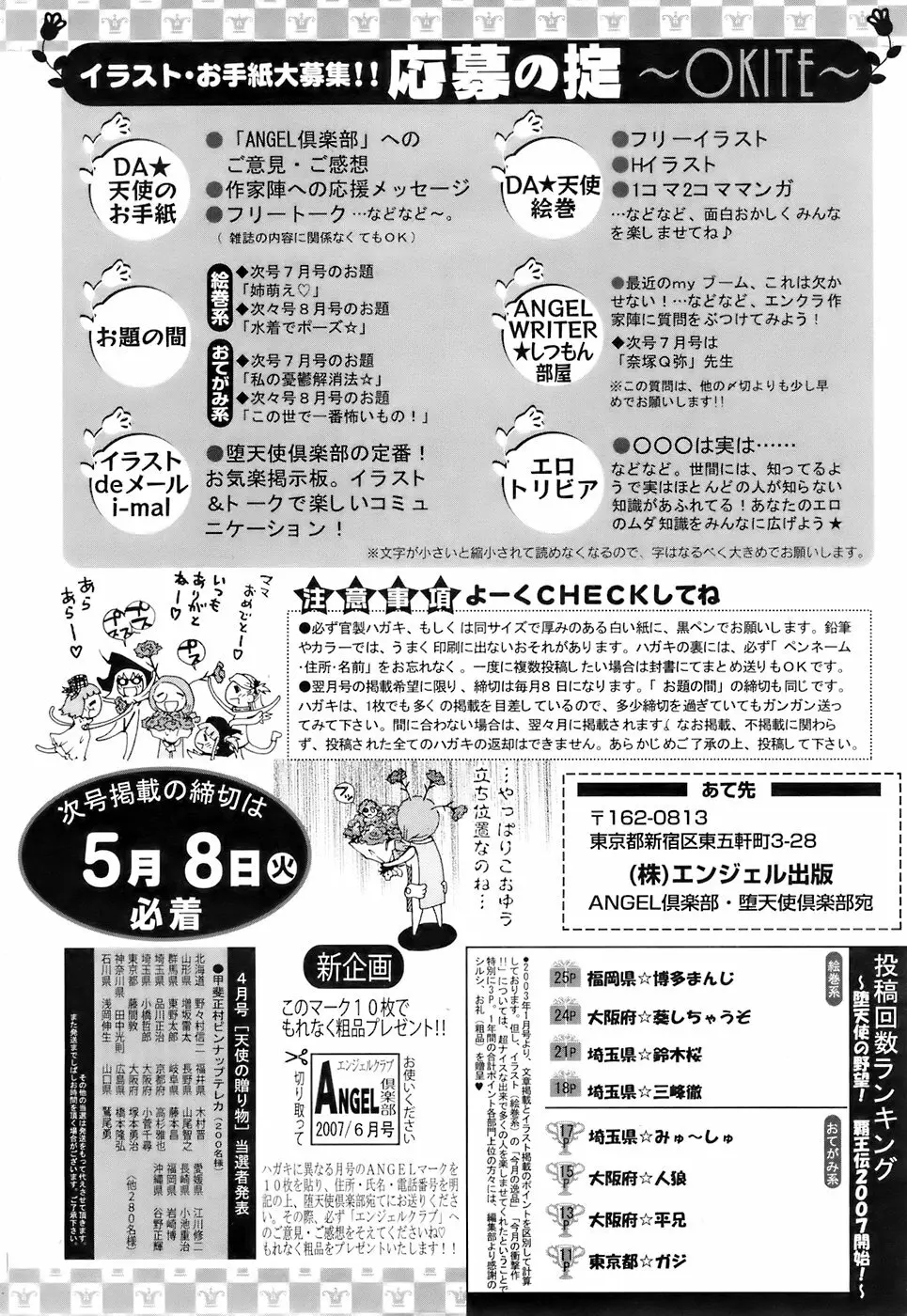 ANGEL 倶楽部 2007年6月号 423ページ