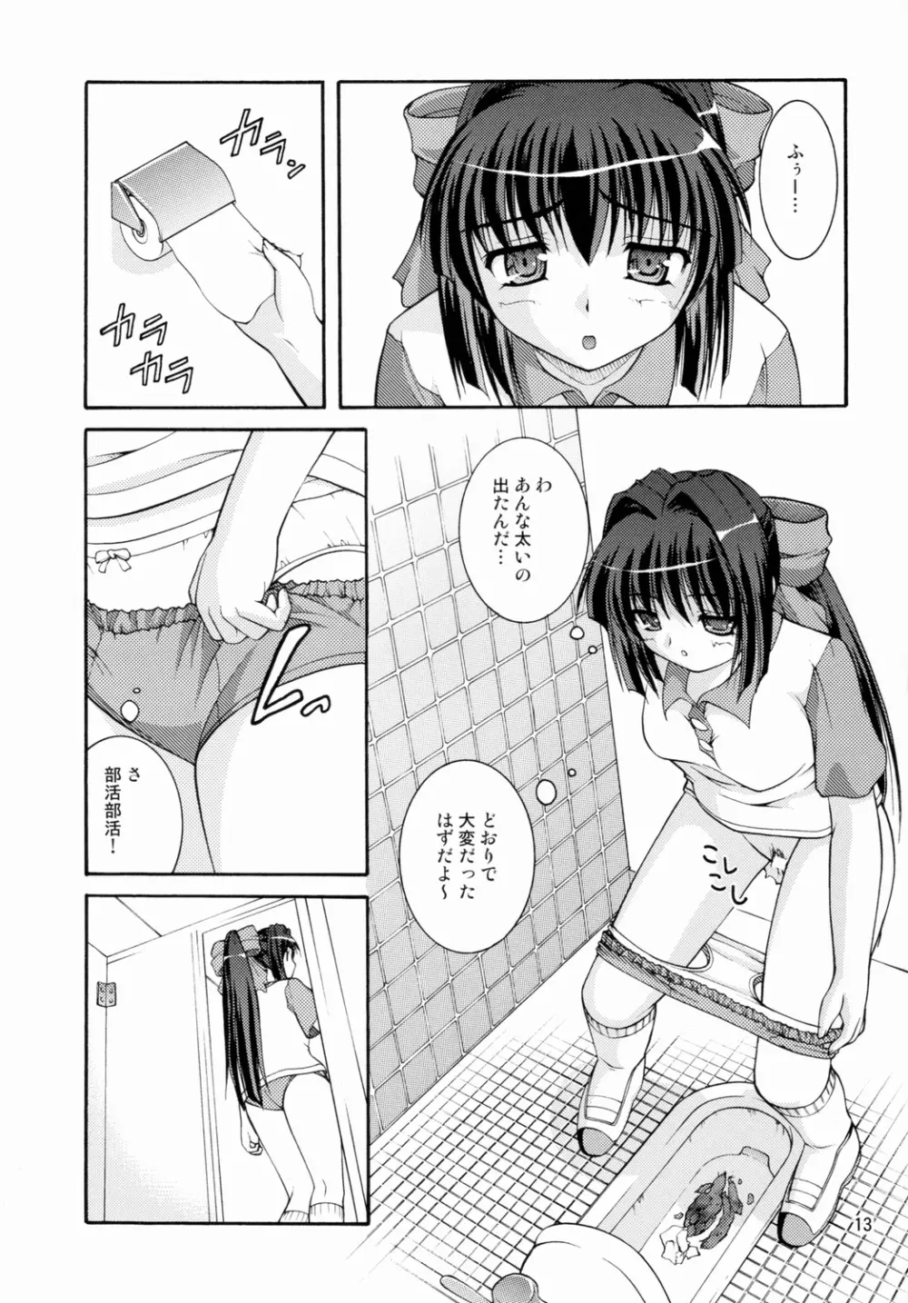 某有名○校女子トイレ盗撮 2次元美少女編 Vol.1 12ページ