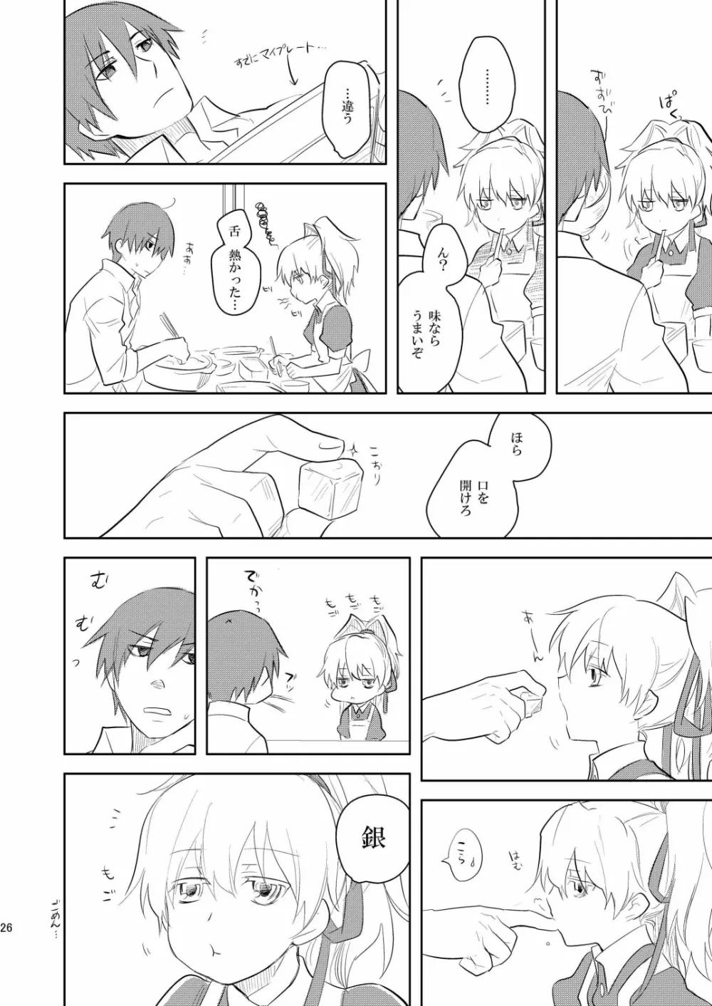 (COMIC1☆4) [AHM (犬ブレード, 楽人満願)] 黒田(妻)七変化 (DARKER THAN BLACK) 25ページ