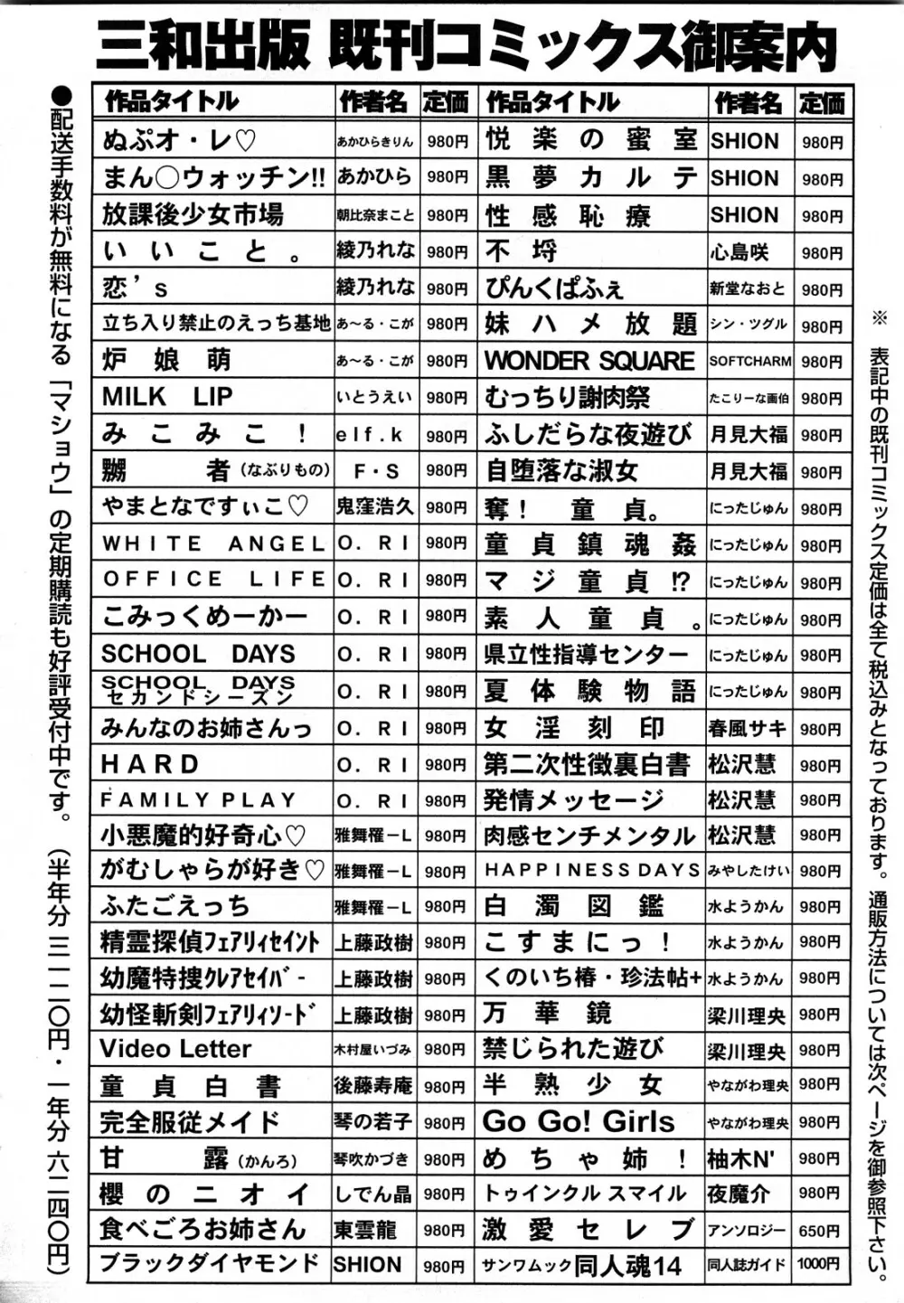 コミック・マショウ 2008年5月号 223ページ