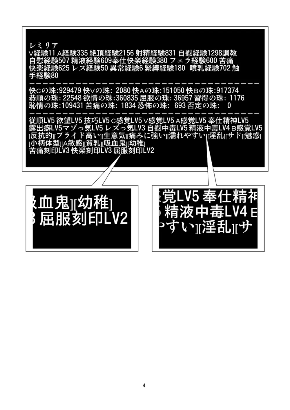 跪きなさいご主人様 4ページ