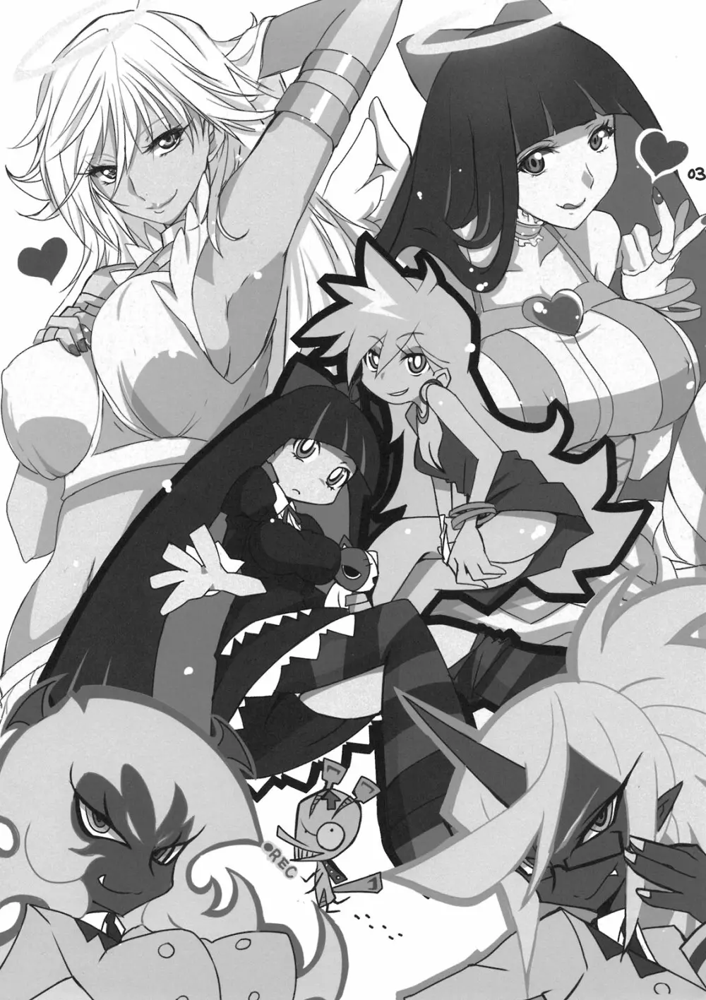 Panty & Stocking Portable 3ページ