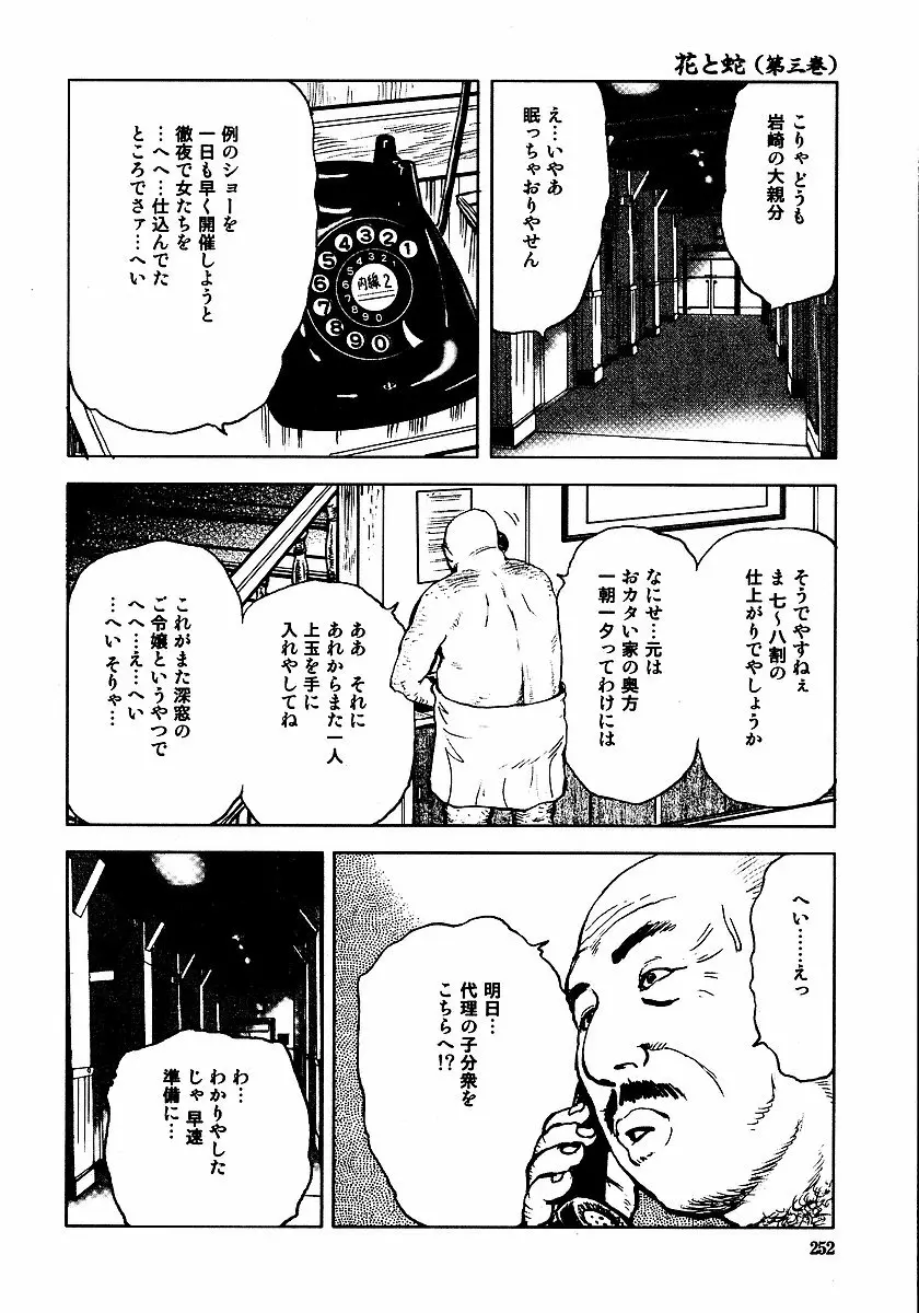 花と蛇 第三集 257ページ