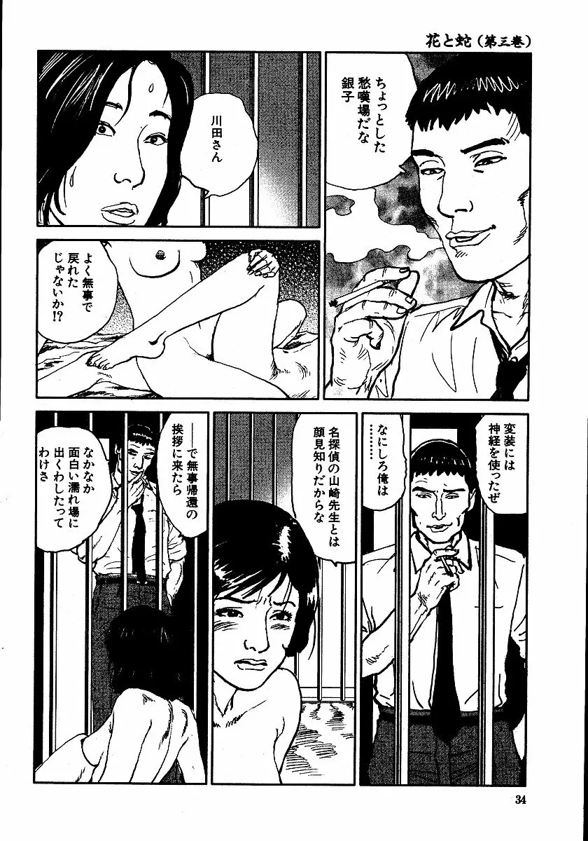 花と蛇 第三集 39ページ