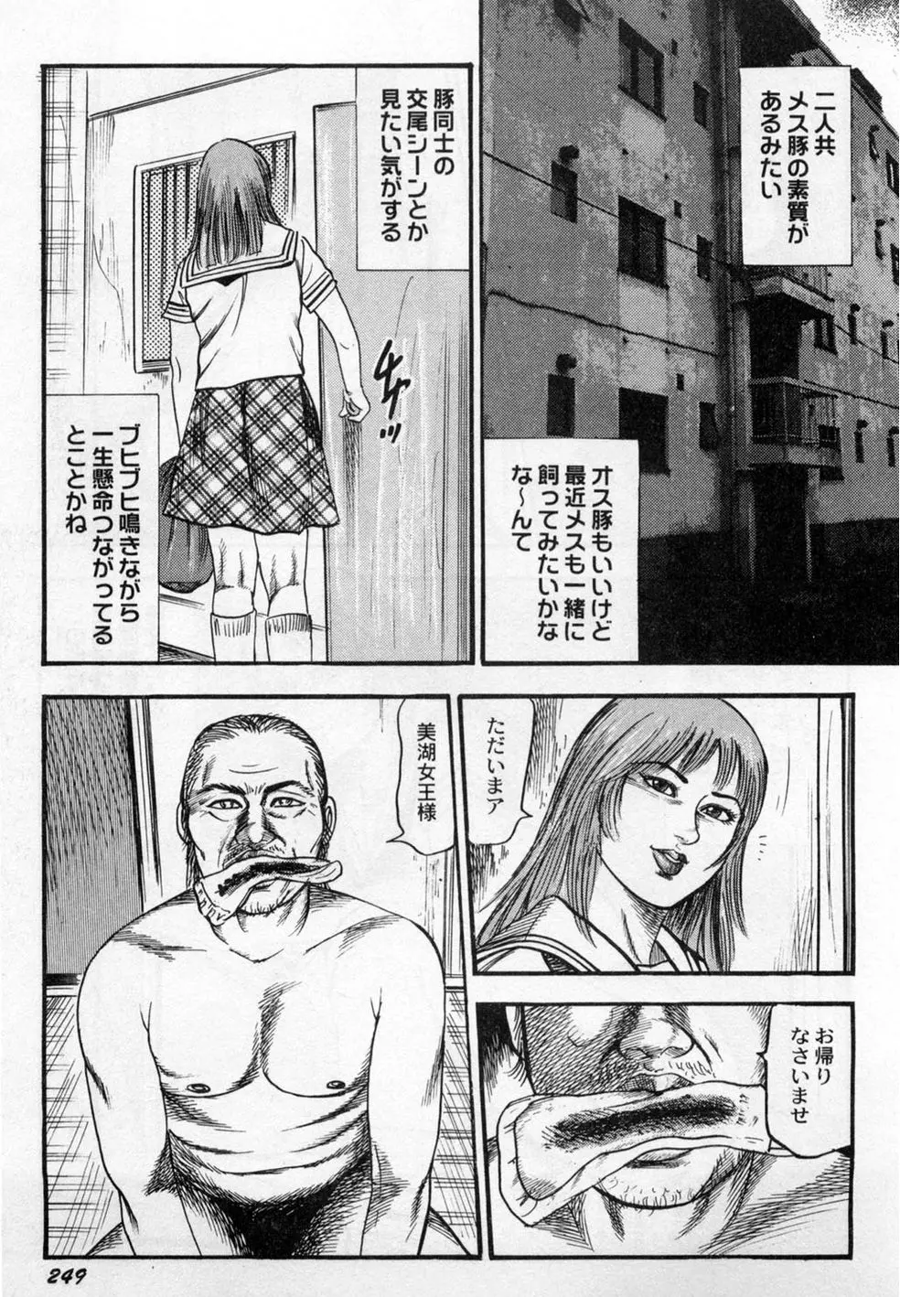 淫獣姉妹 250ページ