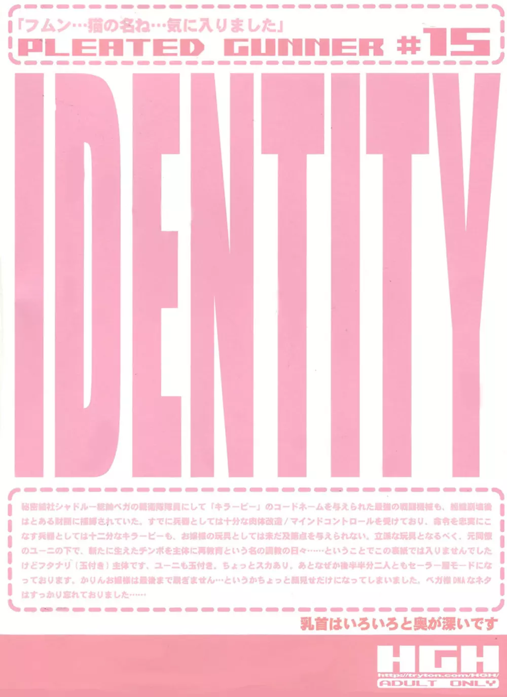 Pleated Gunner 15 – IDENTITY 2ページ