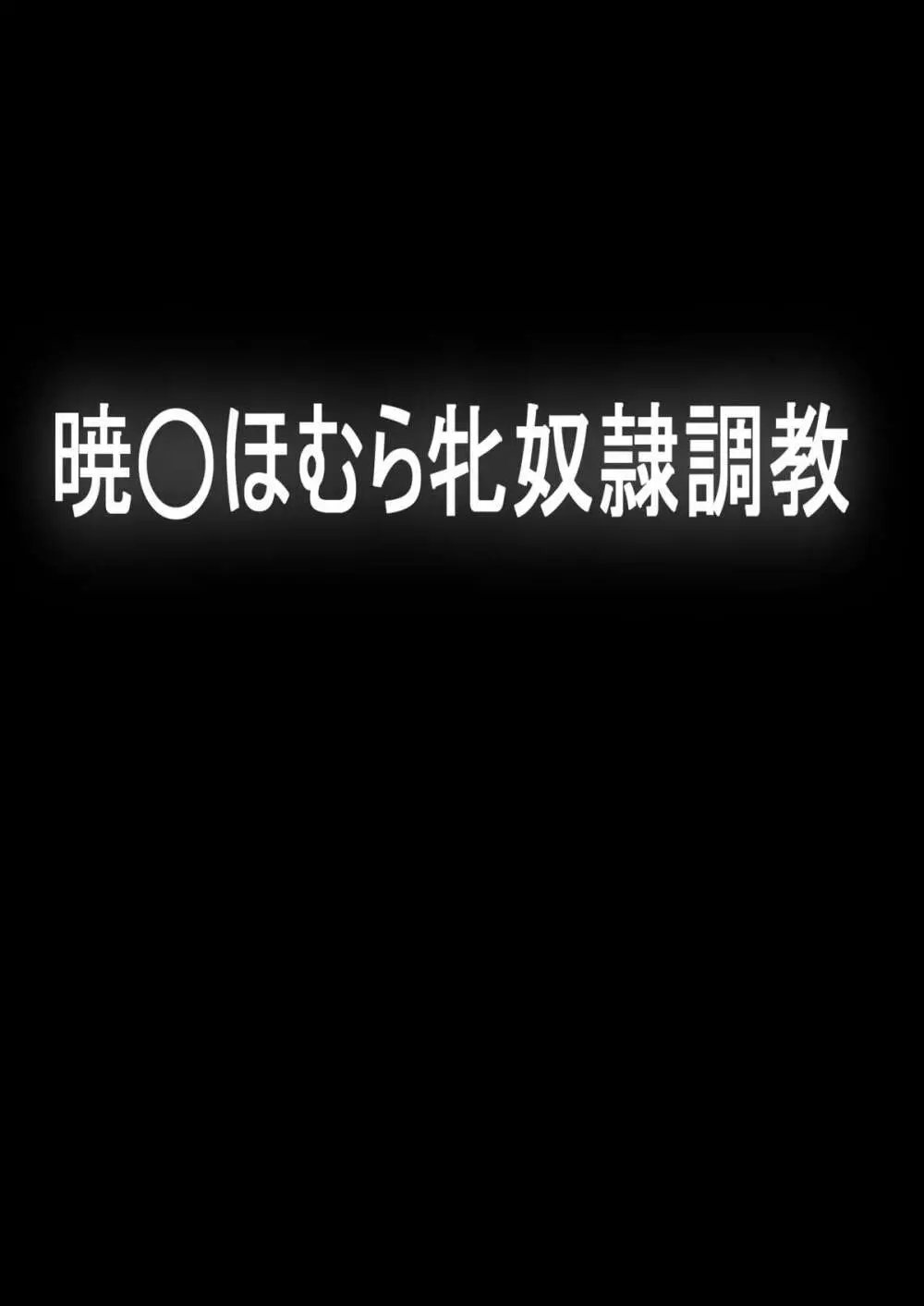 暁○ほむら牝奴隷調教 3ページ