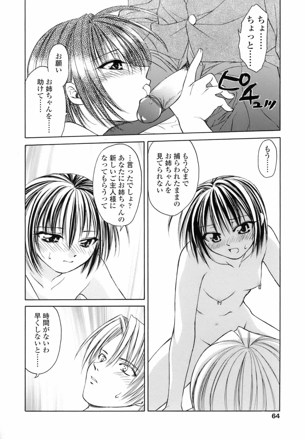 激しさと甘い囁き 65ページ