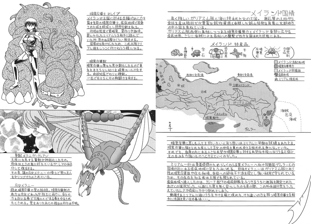 魔導の王国・淫辱の罠に堕ちる美姫 SIDE:A 33ページ