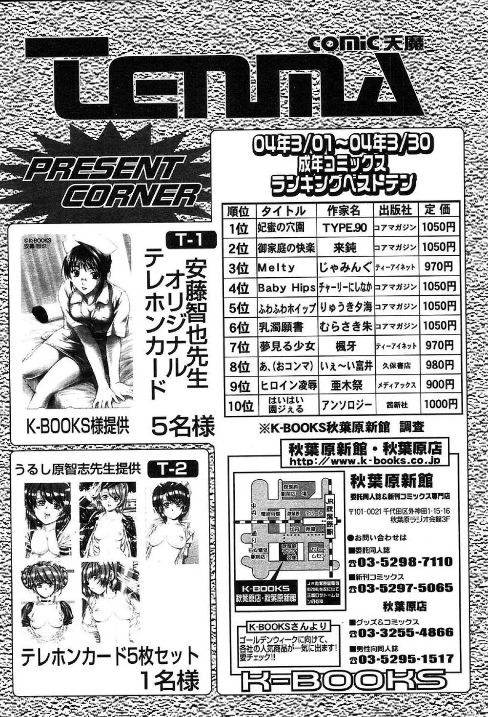 COMIC 天魔 2004年5月号 407ページ