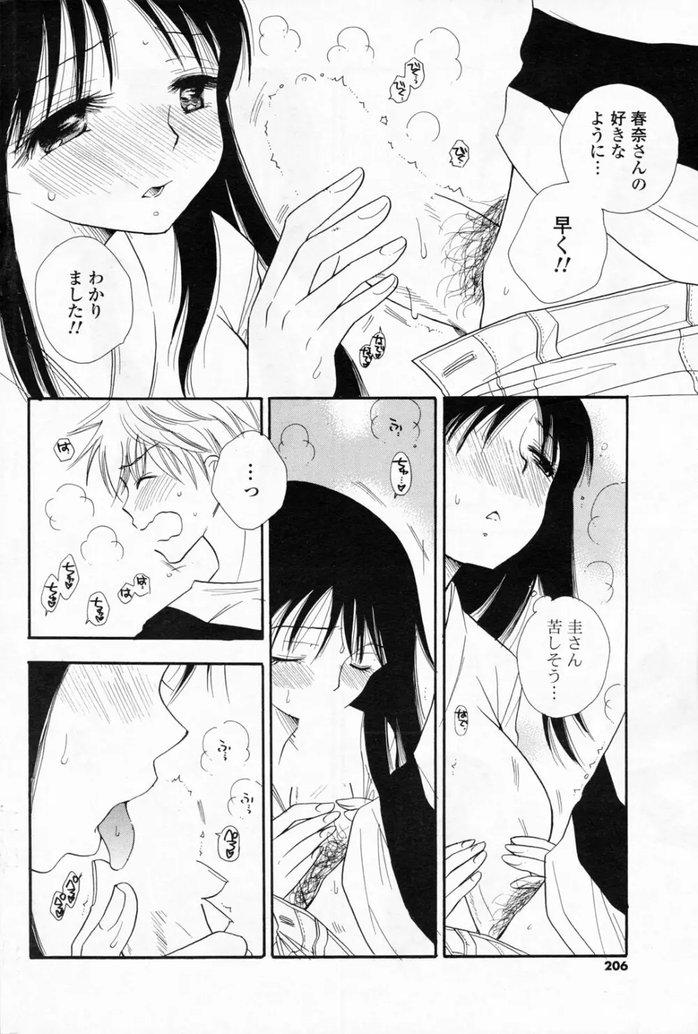 COMIC ポプリクラブ 2008年06月号 204ページ