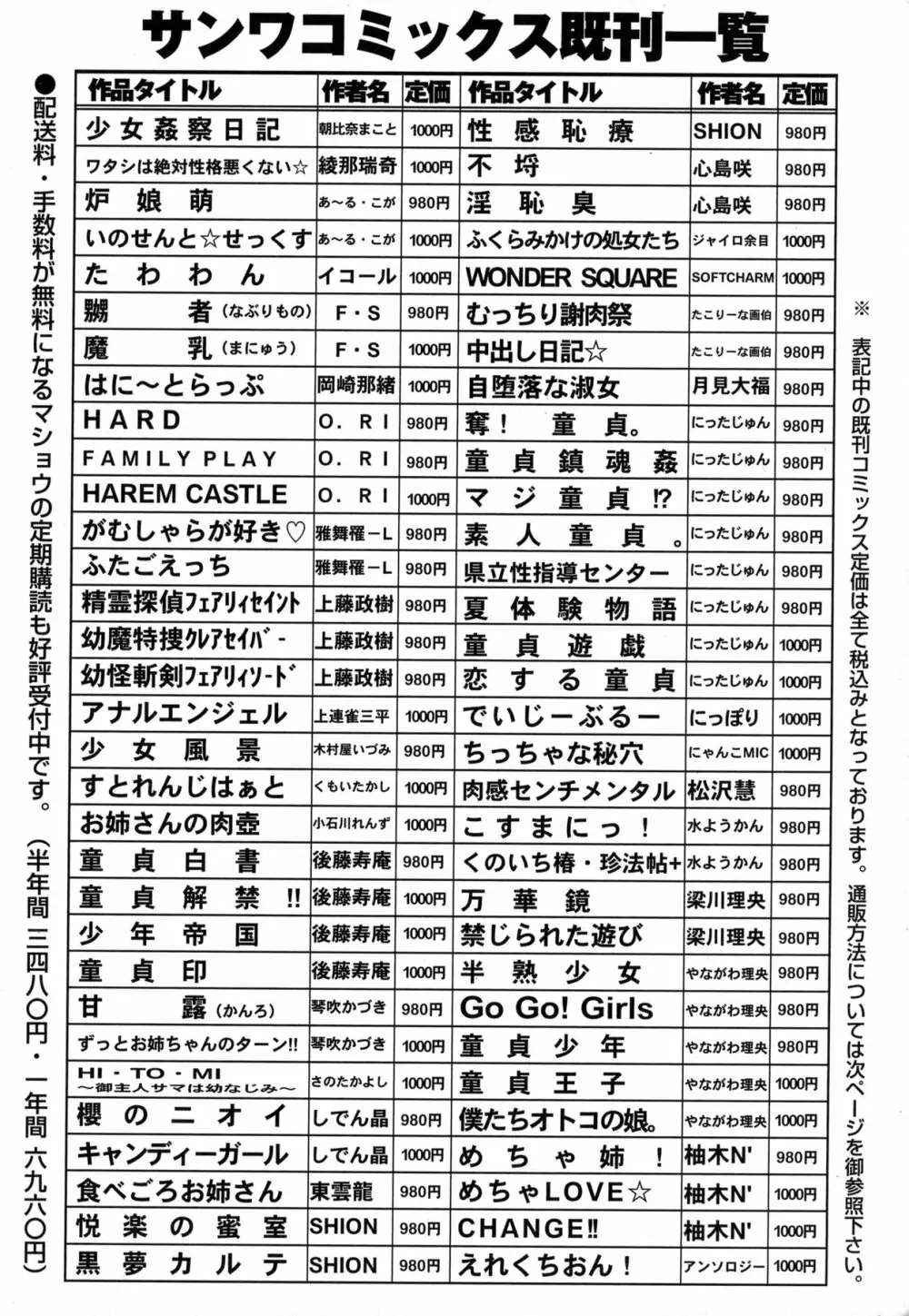 コミック・マショウ 2011年3月号 253ページ