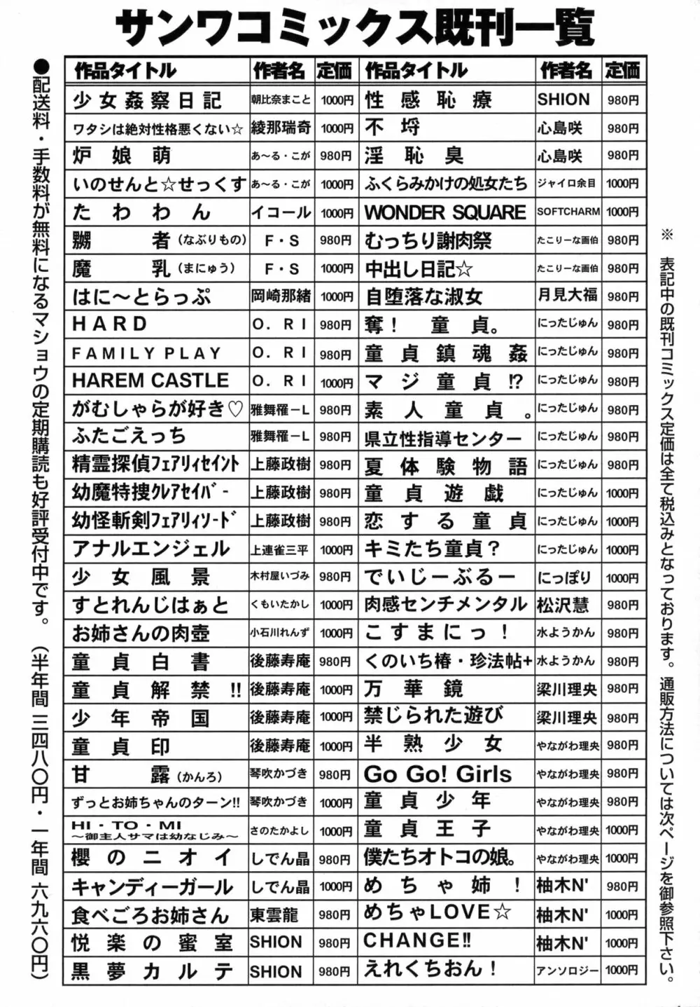 コミック・マショウ 2011年4月号 252ページ