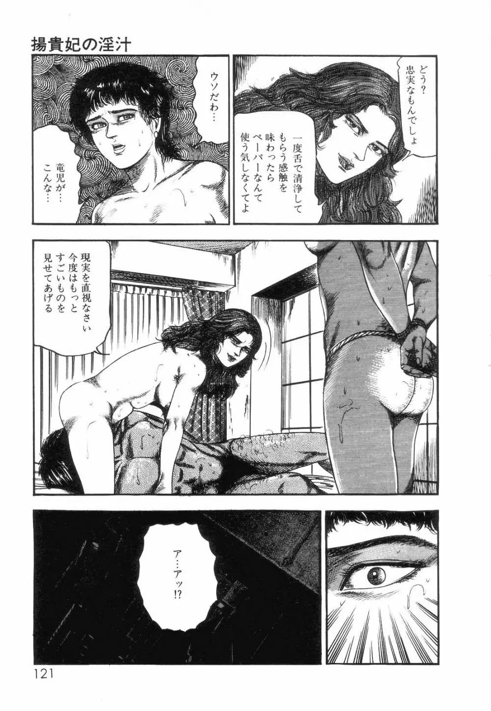 白の黙示録 第2巻 詩音凌辱の章 123ページ