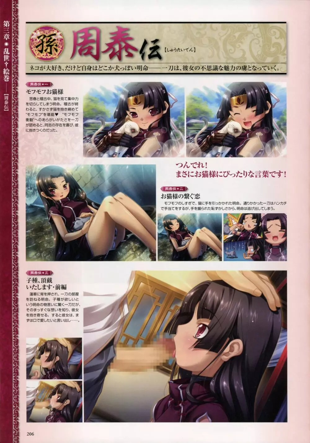 Shin-Koihime Musou Otome Ryouran Sangokushi Engi Perfect Visual Book 192ページ