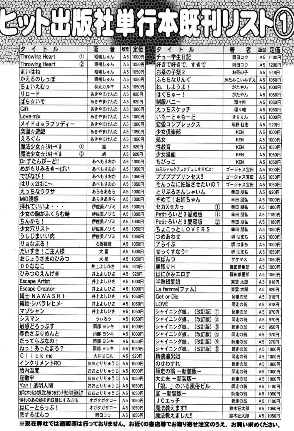 COMIC 阿吽 2012年1・2月合併号 531ページ