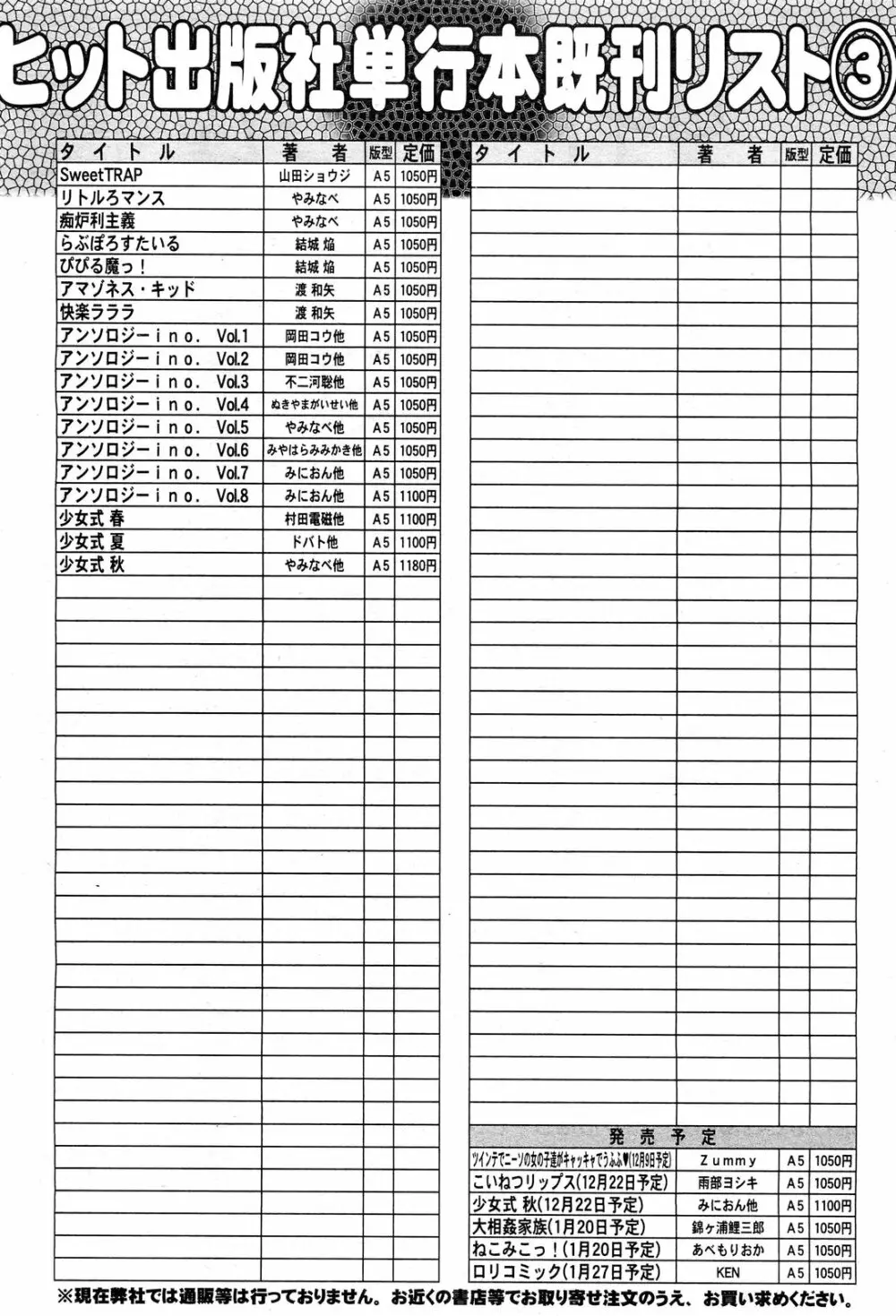 COMIC 阿吽 2012年1・2月合併号 533ページ