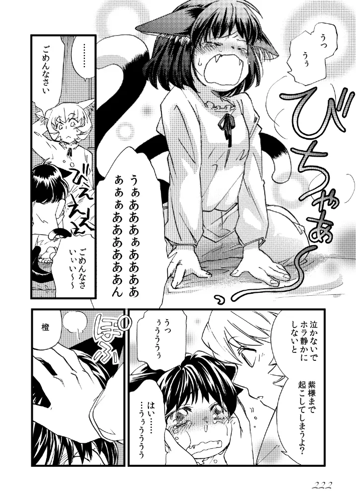 東方の尿の合同です。～二度あることは三度ある～ 223ページ