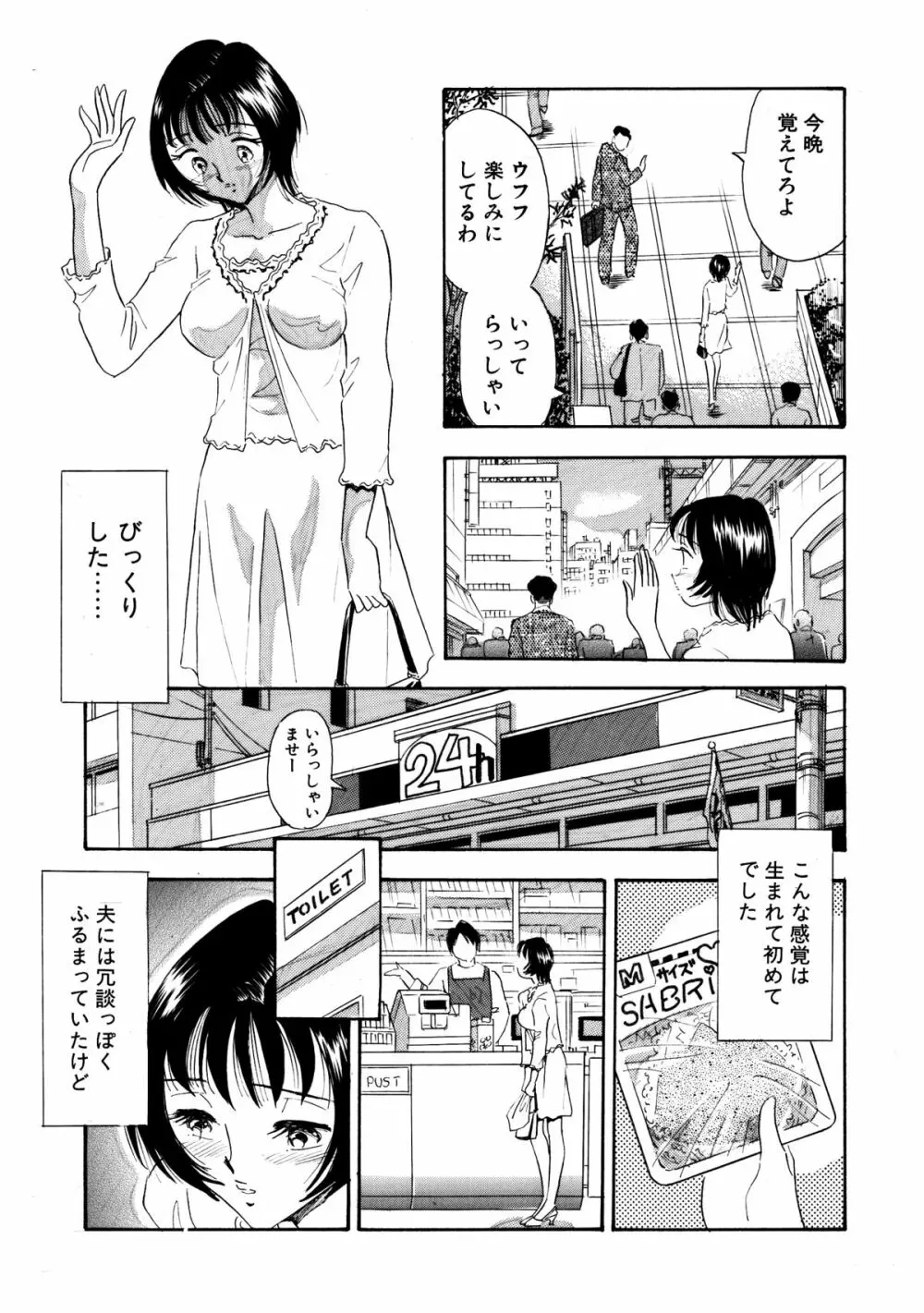 痴女妻 17ページ