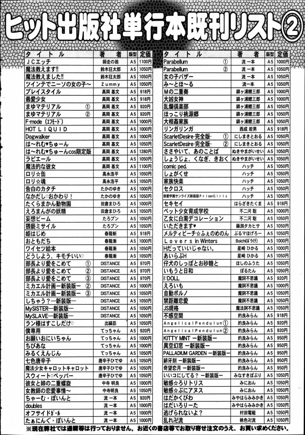 COMIC 阿吽 2012年4月号 531ページ