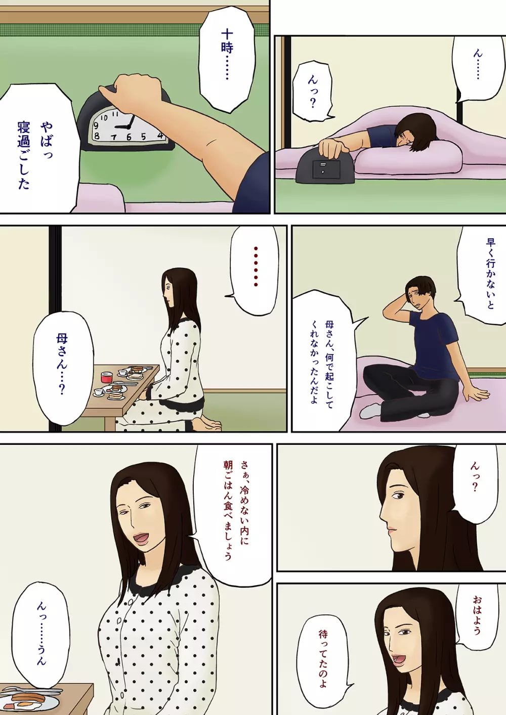 睡眠薬と母子姦 11ページ