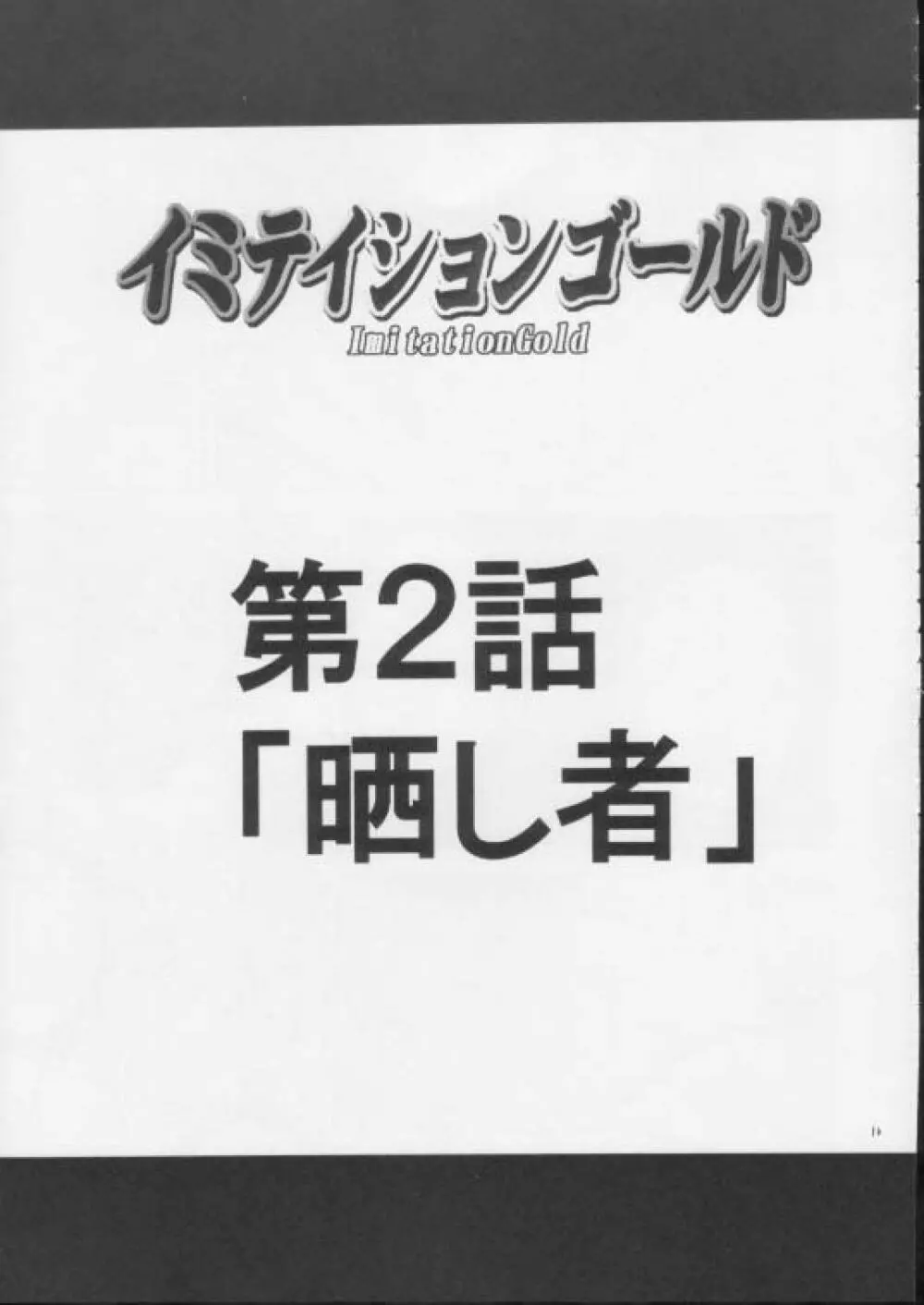 イミテイションゴールド ImitationGold 16ページ