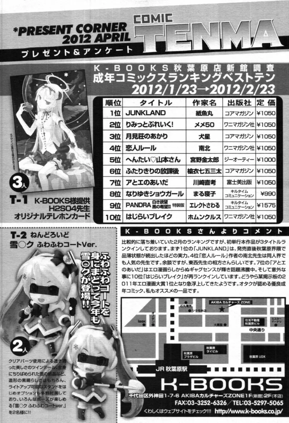 COMIC 天魔 2012年4月号 424ページ