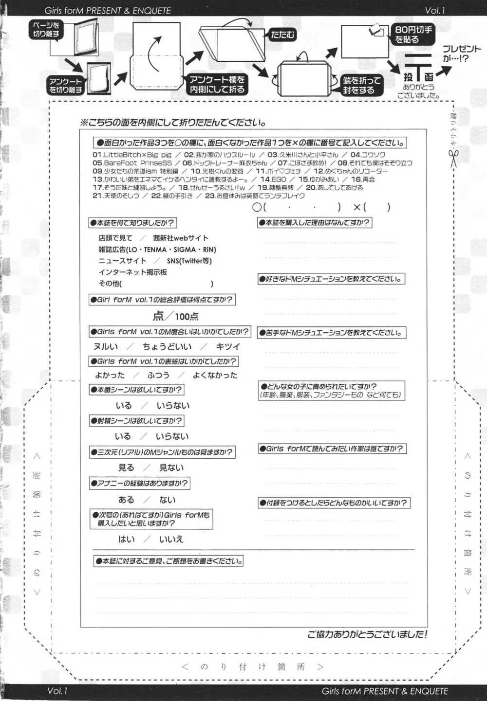 ガールズフォーム Vol.01 398ページ