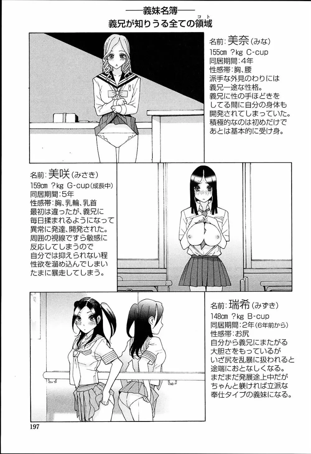 義妹熱愛領域 197ページ