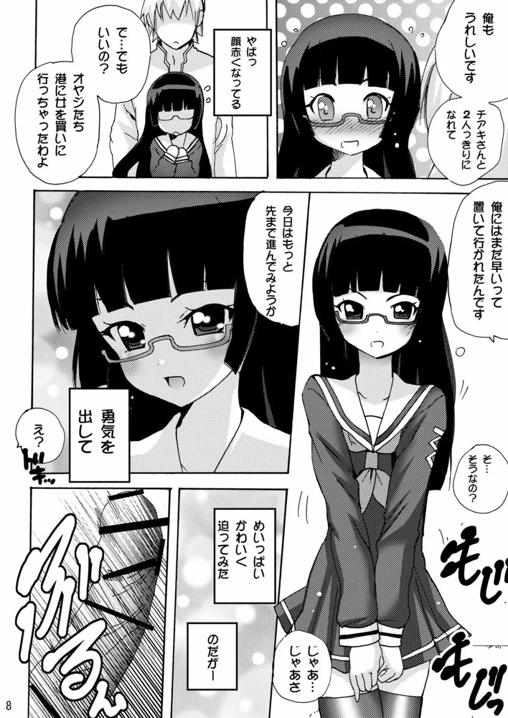 恋する宇宙海賊娘－百合・ランプ館のヒメゴト編－ 8ページ