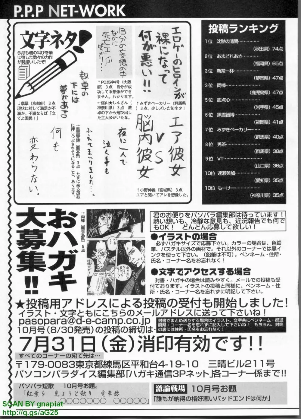 パソコンパラダイス 2009年8月号 Vol.207 232ページ