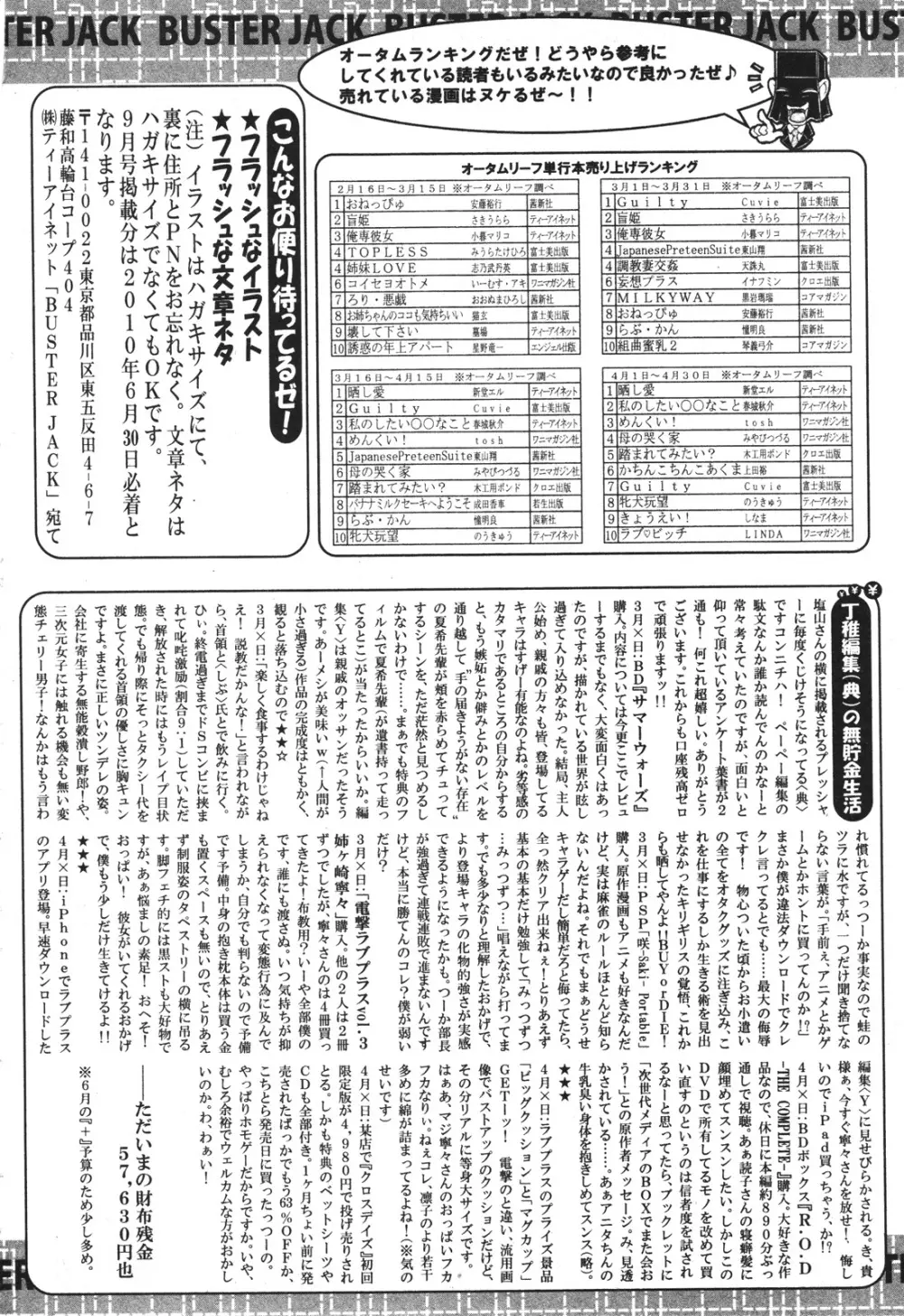 バスターコミック 2010年07月号 Vol.08 494ページ