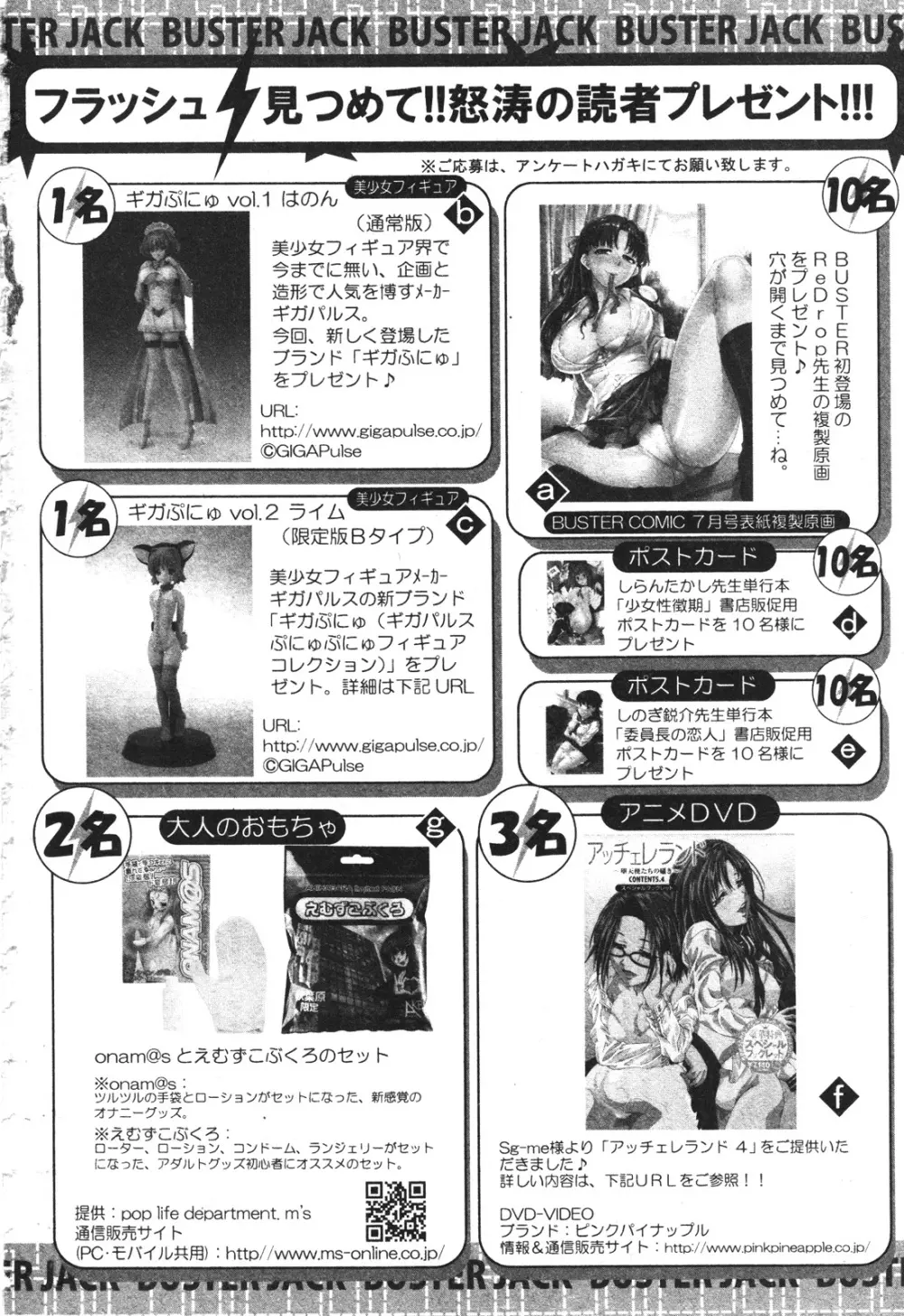 バスターコミック 2010年07月号 Vol.08 496ページ