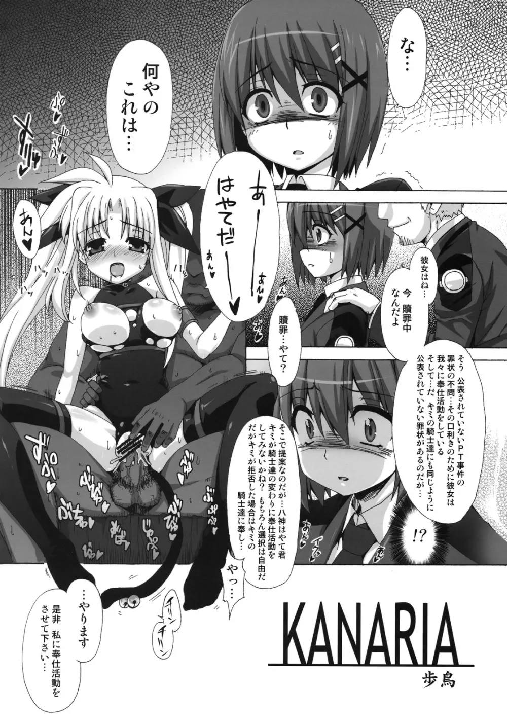 ho tori no raku byou hon vol.01 KANARIA 15ページ