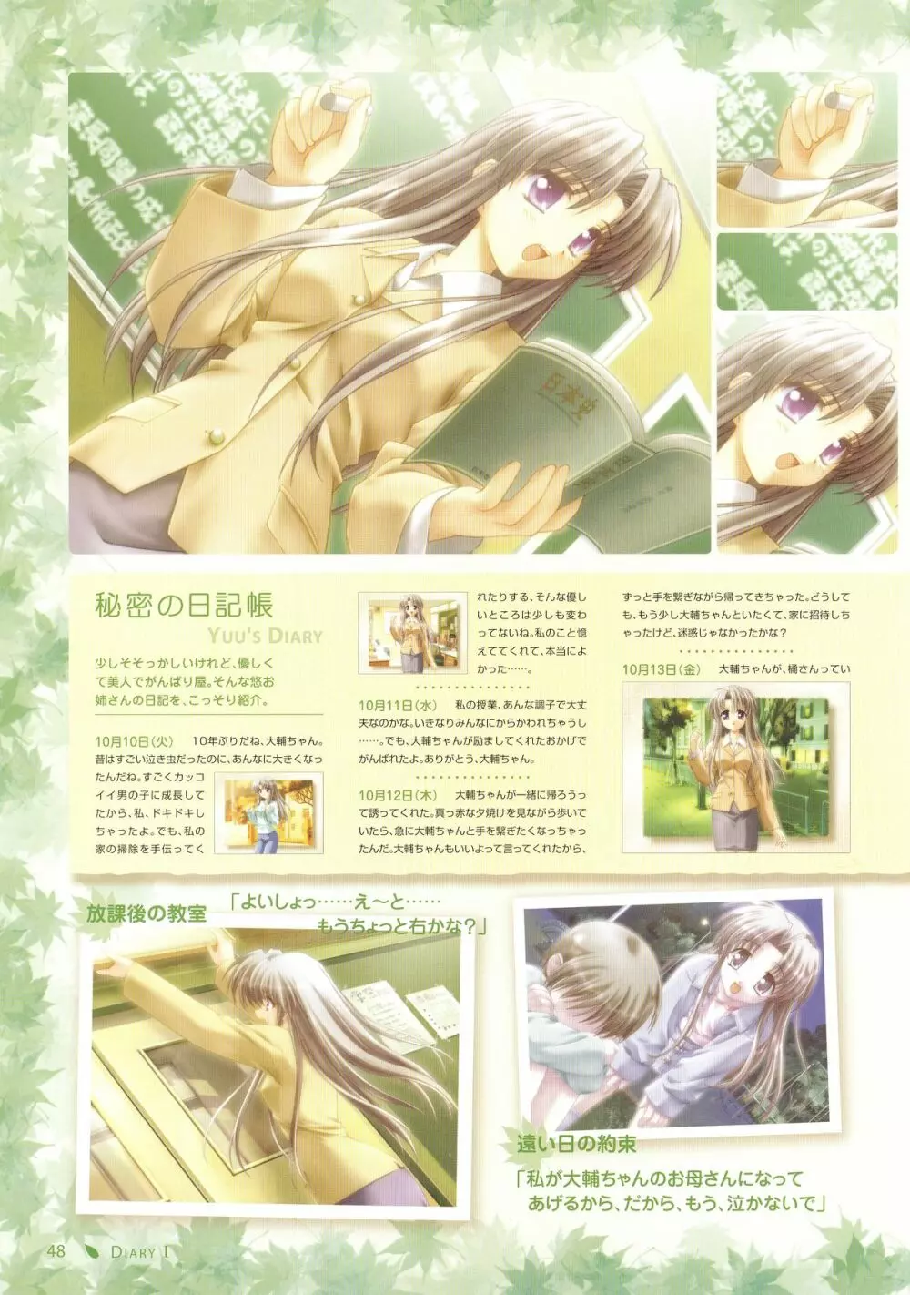 Canvas Sepia iro no Motif Visual Fanbook 52ページ