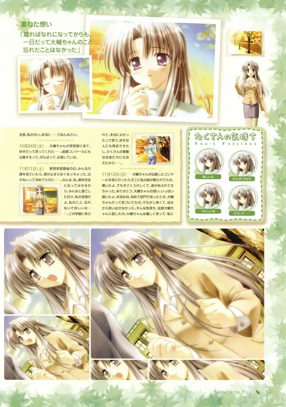 Canvas Sepia iro no Motif Visual Fanbook 55ページ