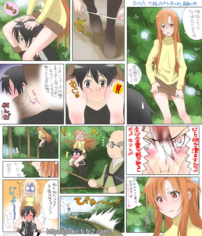 unknown SAO dojin 2ページ