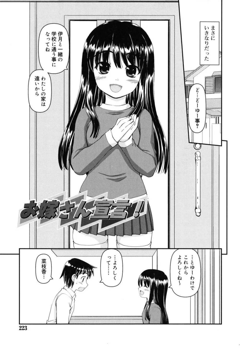 乙女心は恋の色 224ページ