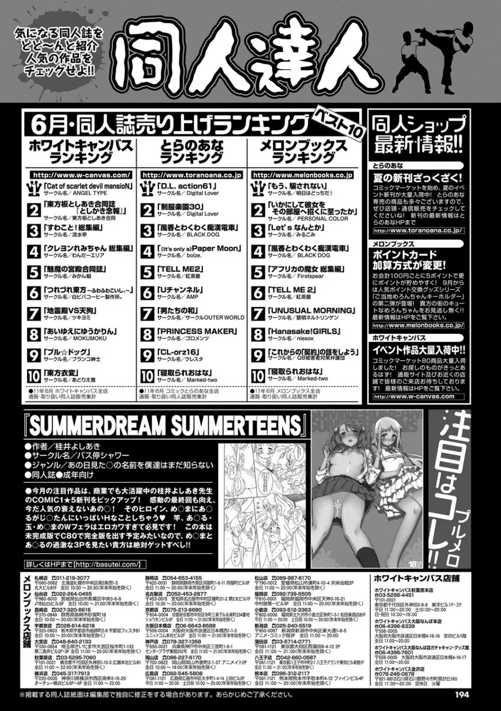 COMICプルメロ 2011年10月号 180ページ