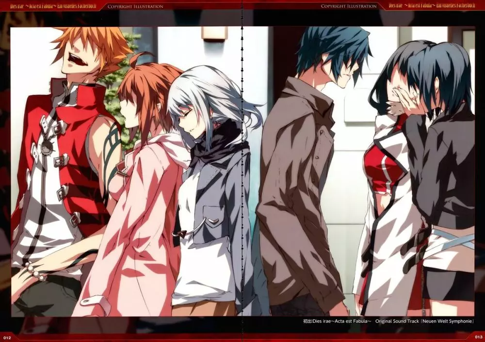 Dies irae Visual Fanbook – Red Book 11ページ